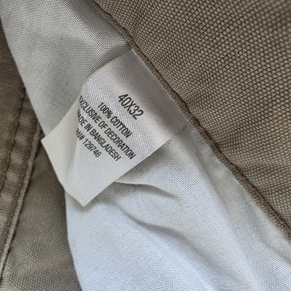 🔥5 FOR $25🔥Blue Mountain Khaki Carpenter Pants, Mens Size 40x32 - Picture 6 of 6